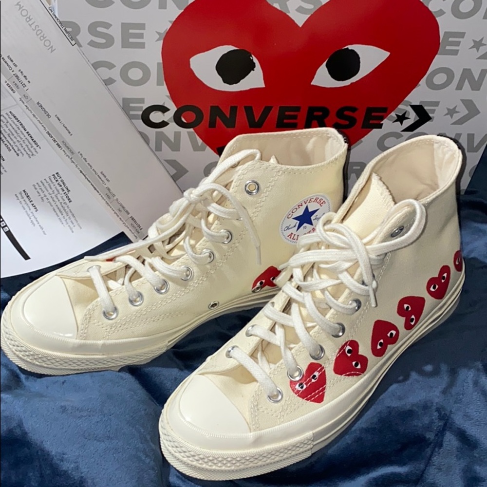 Comme de Garcons play x Converse